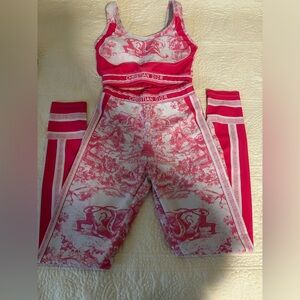 Christian Dior yoga set
